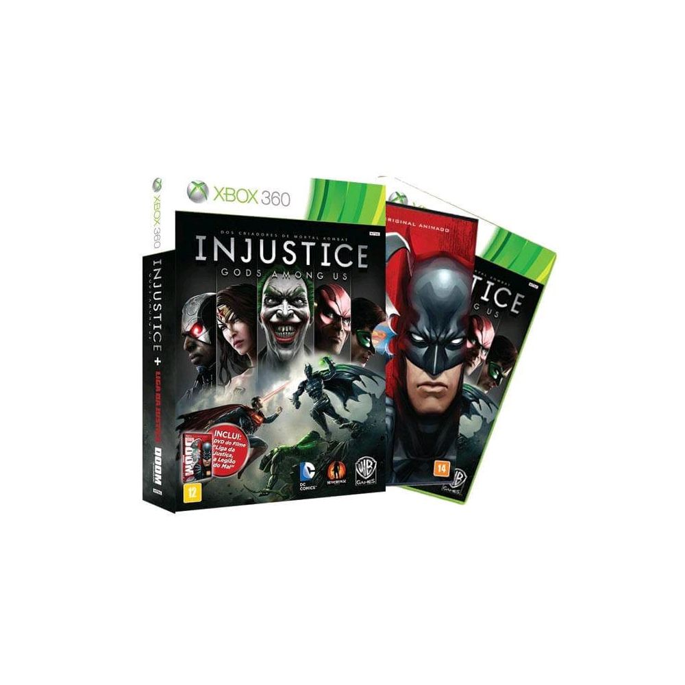 Injustice Gods Among Us Midia Digital Xbox 360 - Wsgames - Jogos em Midias  Digitas