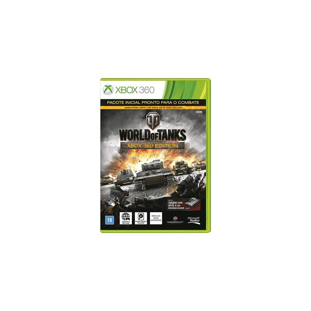 Game World Of Tanks - Xbox 360