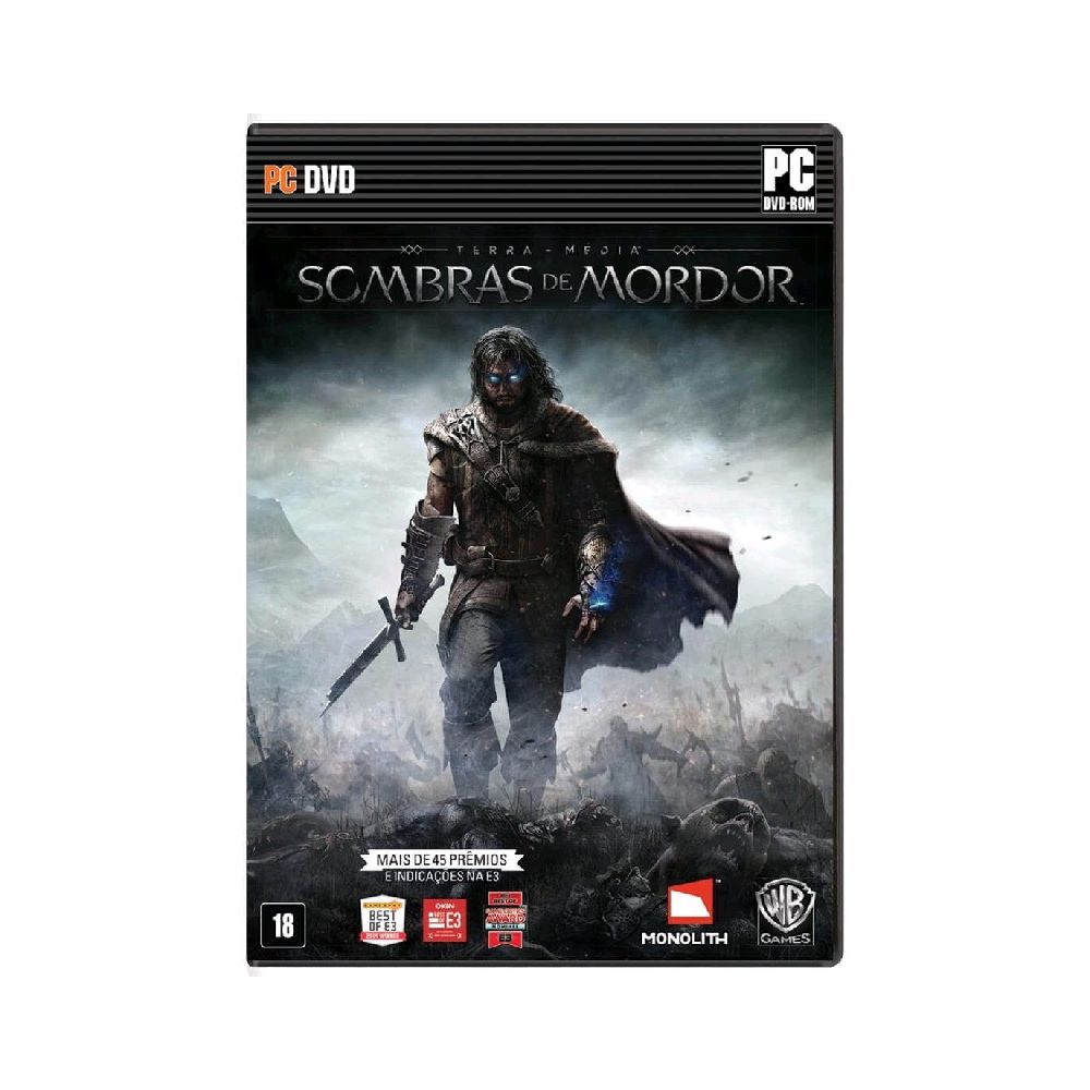 Game - Terra Média: Sombras de Mordor - PC - GAMES E CONSOLES - GAME PC :  PC Informática