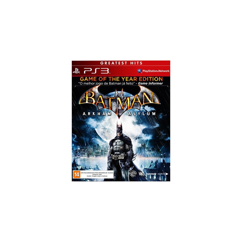 Game Batman - Arkham Asylum - PS3