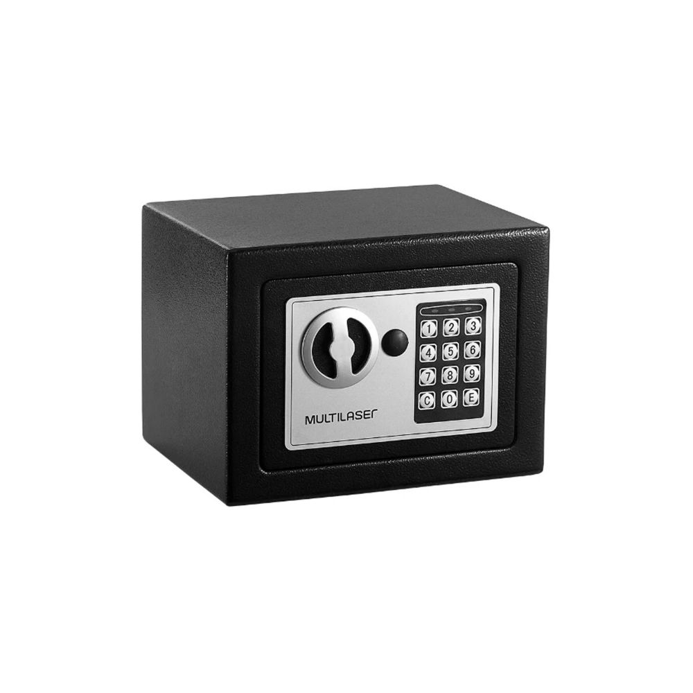 Cofre Eletrônico Preto OF007 - Multilaser