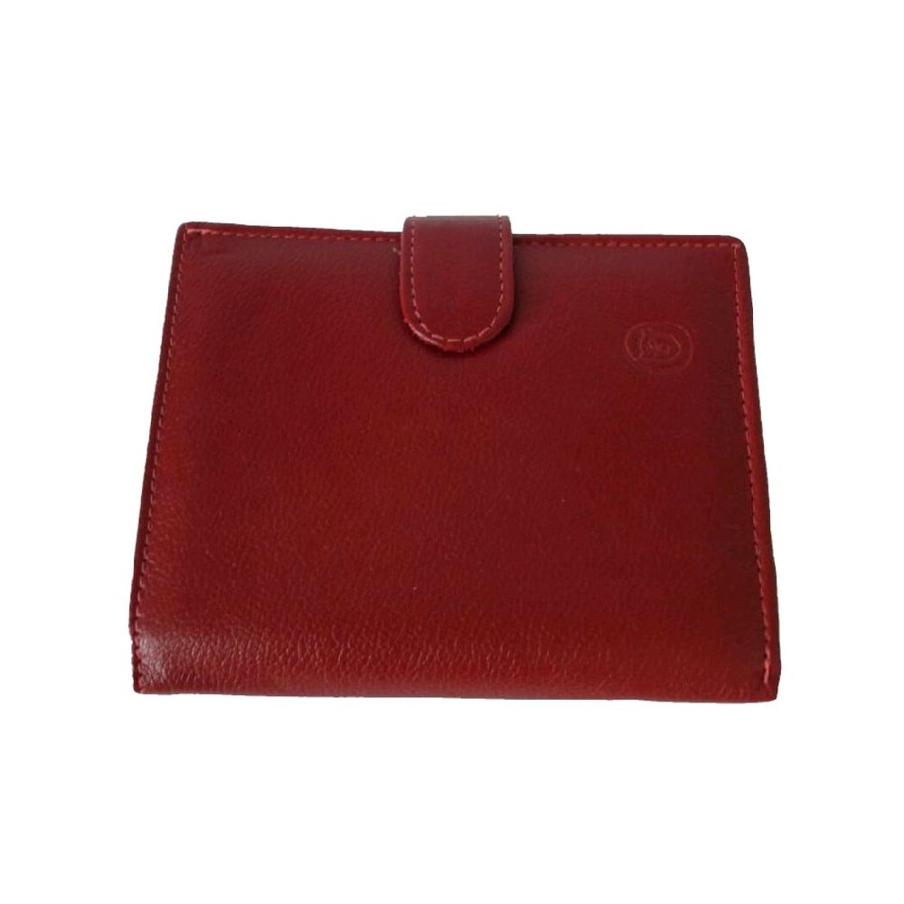 Carteira Feminina Couro Mod.440 Vermelha - Coramella