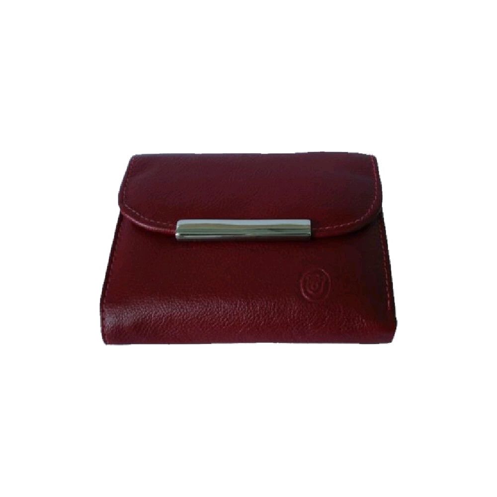 Carteira Feminina Couro Mod.473 Vermelha - Coramella