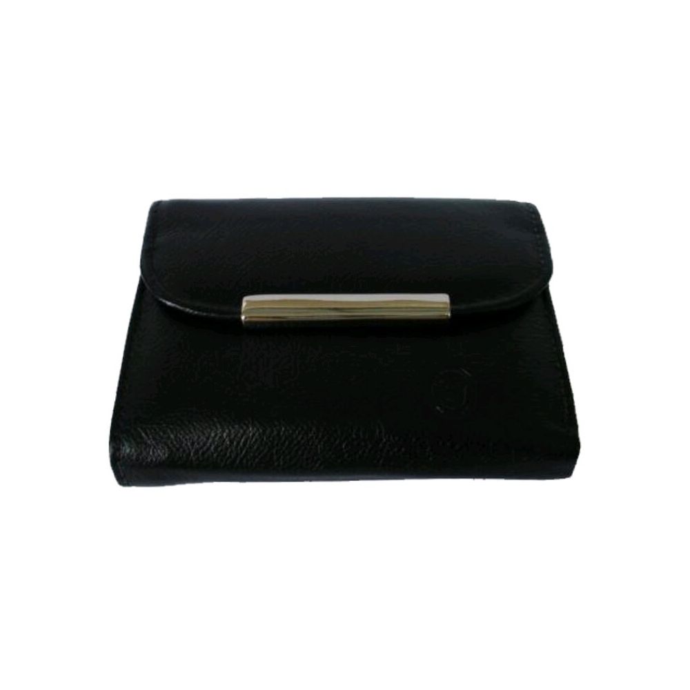 Carteira Feminina Couro Mod.473 Preta - Coramella