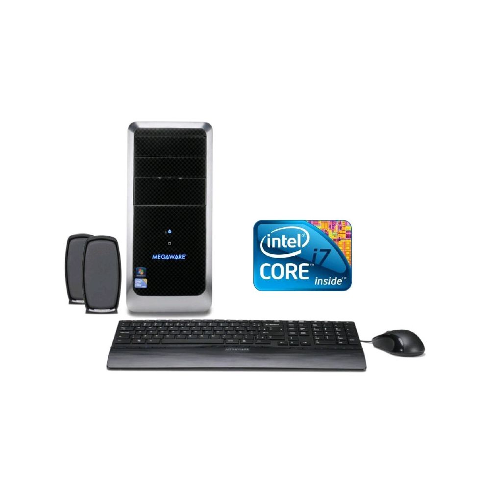 Computador Intel I7-2600, 4GB, HD 400GB, Gravador e Leitor de DVD e CD,  MegaHom
