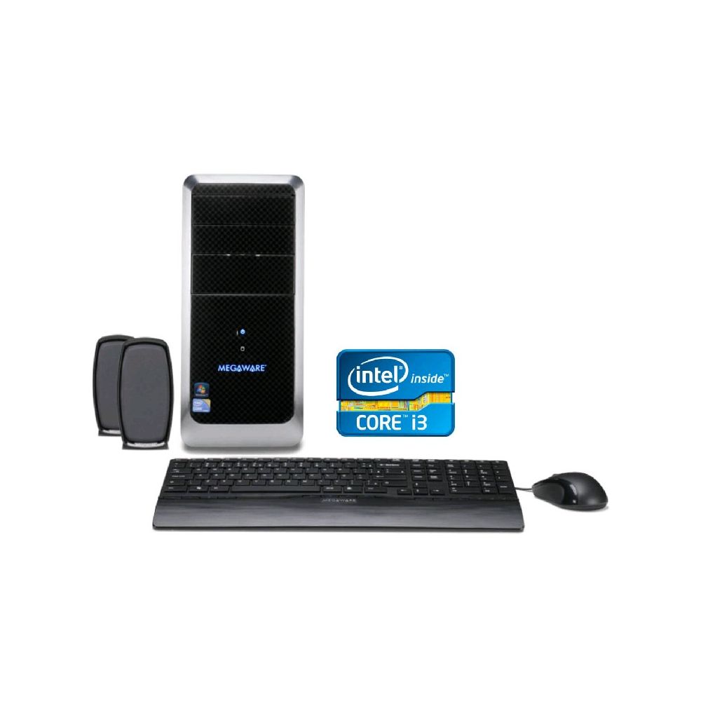Computador Intel i3-3220, 2GB, HD 320GB, Saída HDMI, Gravador e Leitor de DVD, M