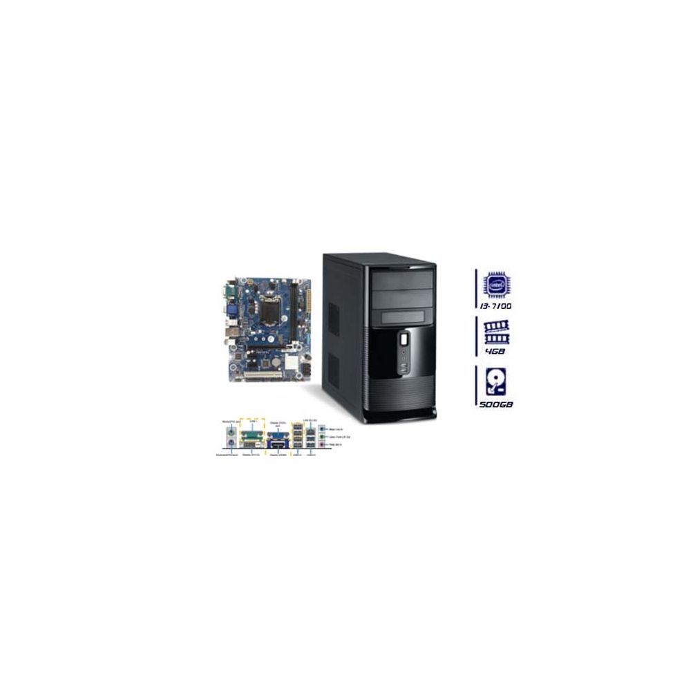 Computador Intel I3-4101 4GB 500GB HD - NTC