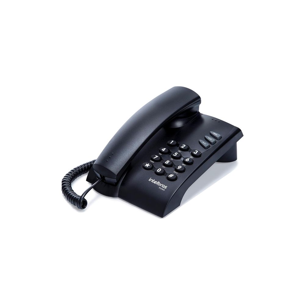 Telefone com Fio Pleno Preto 4080051 - Intelbras