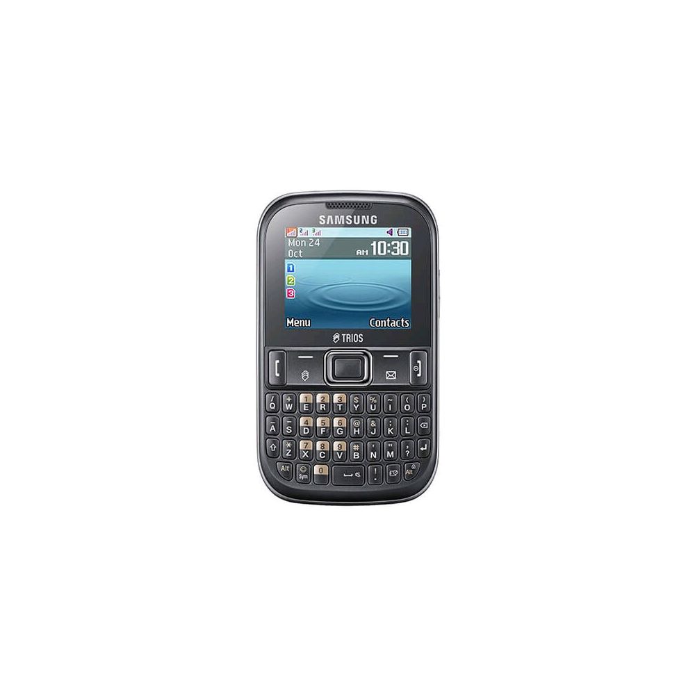 Celular Tri Chip GT-E1263B Teclado QWERTY  Rádio FM - Samsung