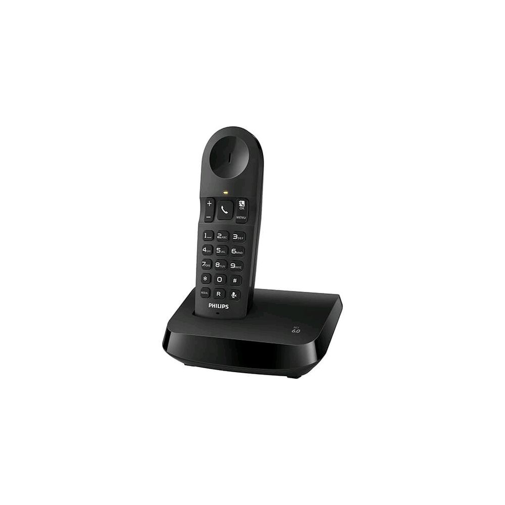 Telefone sem Fio  D1001B/BR Preto - Philips