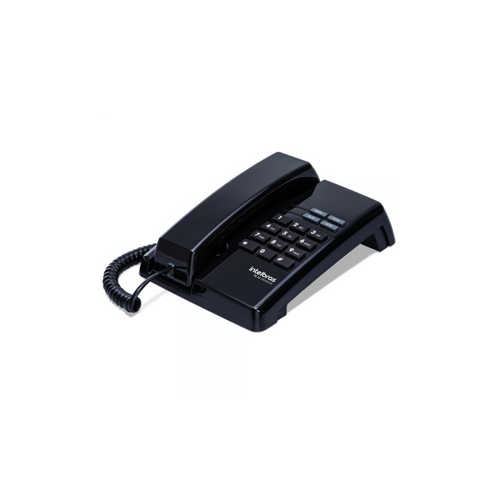 Telefone com Fio TC50 Premium Preto - Intelbras