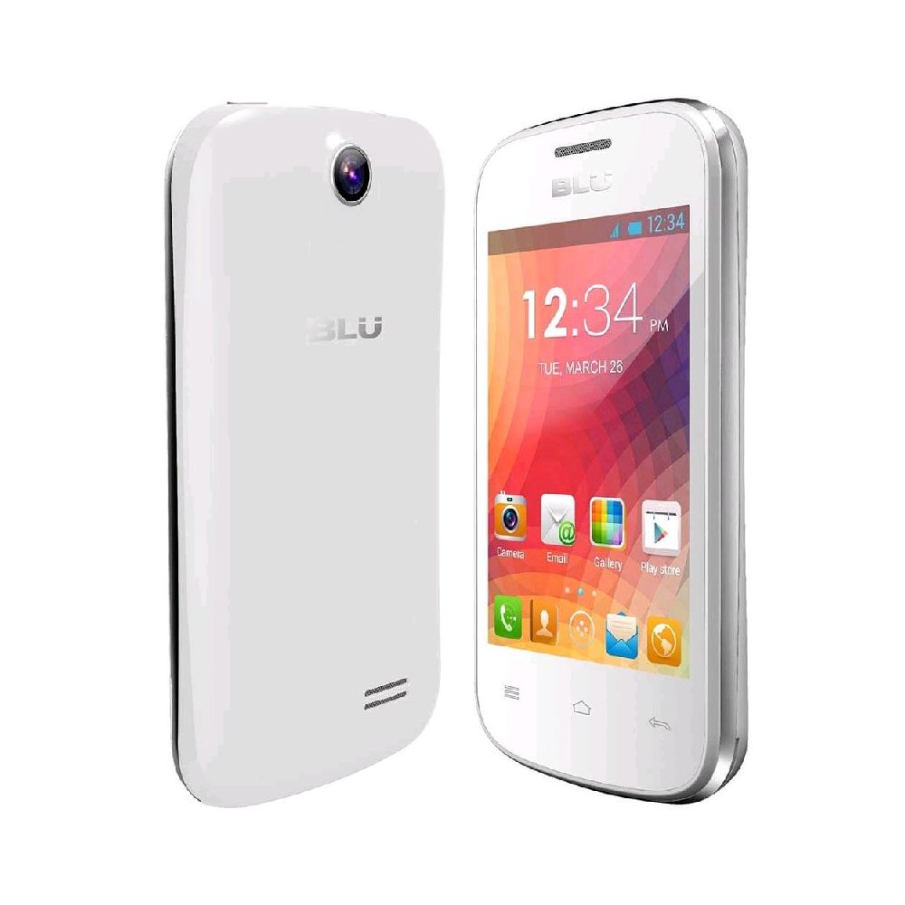 Smartphone Blu Dash Jr D-140, Dual Chip,  Android,  Wi-fi, Branco