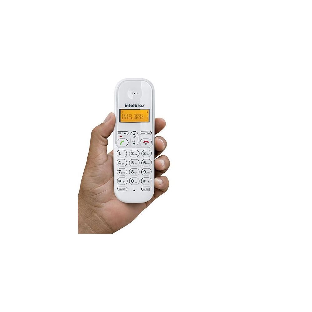 Telefone Sem Fio TS 3110 Branco Dect 6.0 - Intelbras 