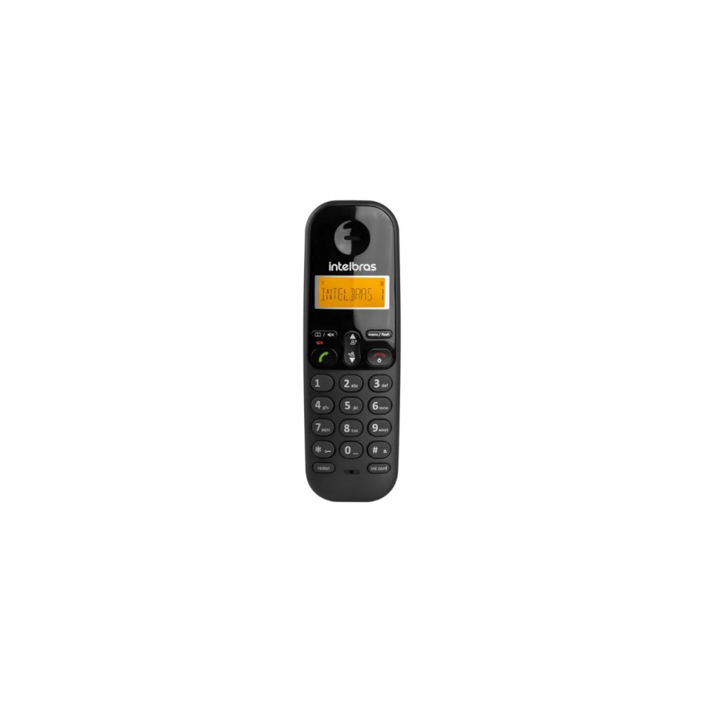 Telefone Sem Fio TS3111 Ramal Digital Preto - Intelbras