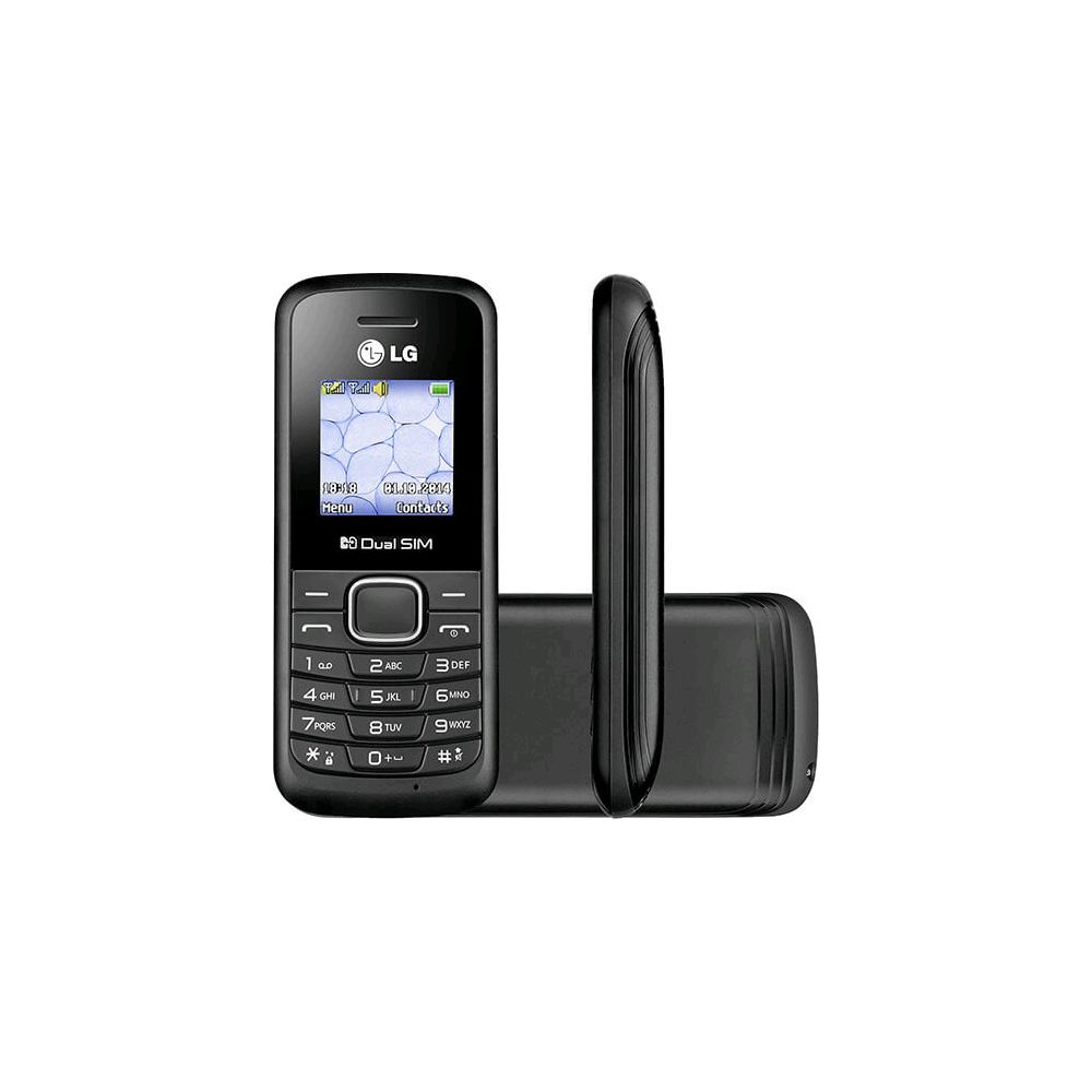 Celular Dual Chip LG A100 Desbloqueado 32MB 2G RádioFM Preto