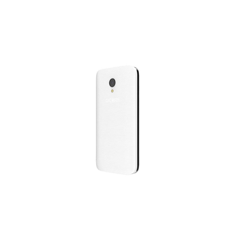 Smartphone Alcatel U3 Branco 4G 8GB de memória Câmeras 8MP+5MP QuadCore Android 6.0 Dual Sim