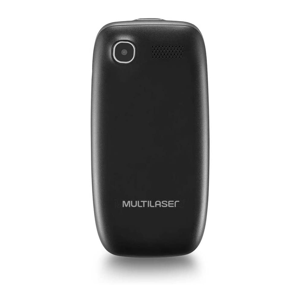 Celular Flip Up P9022 Preto Dual Chip Bluetooth - Multilaser