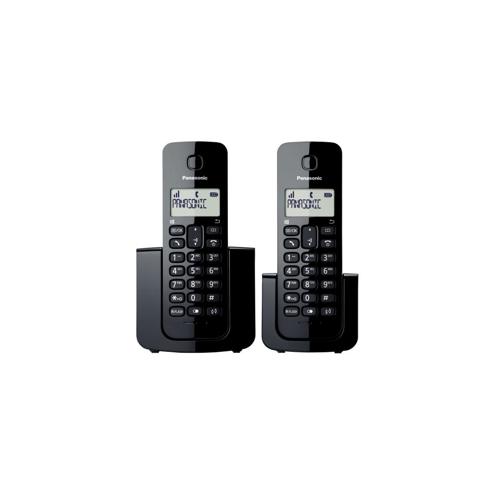 Telefone Sem Fio, TGB112LBB, ID de Chamadas, Preto, c/Ramal - Panasonic