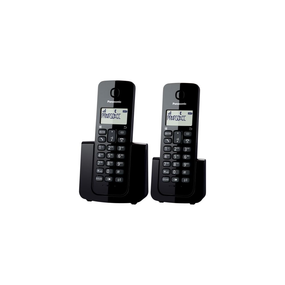 Telefone Sem Fio, TGB112LBB, ID de Chamadas, Preto, c/Ramal - Panasonic