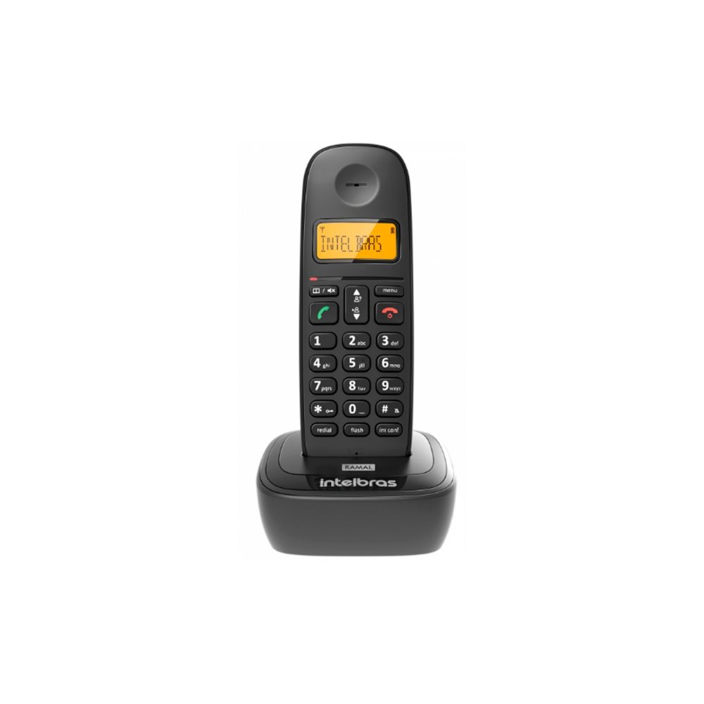 Telefone Sem Fio TS 2510 Digital Preto - Intelbras 