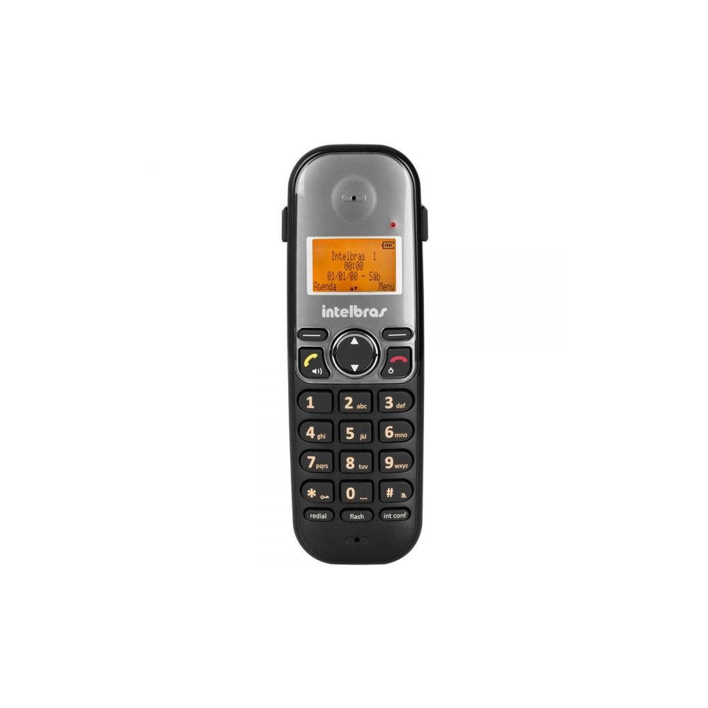 Telefone Sem Fio Digital TS5120 Preto - Intelbras