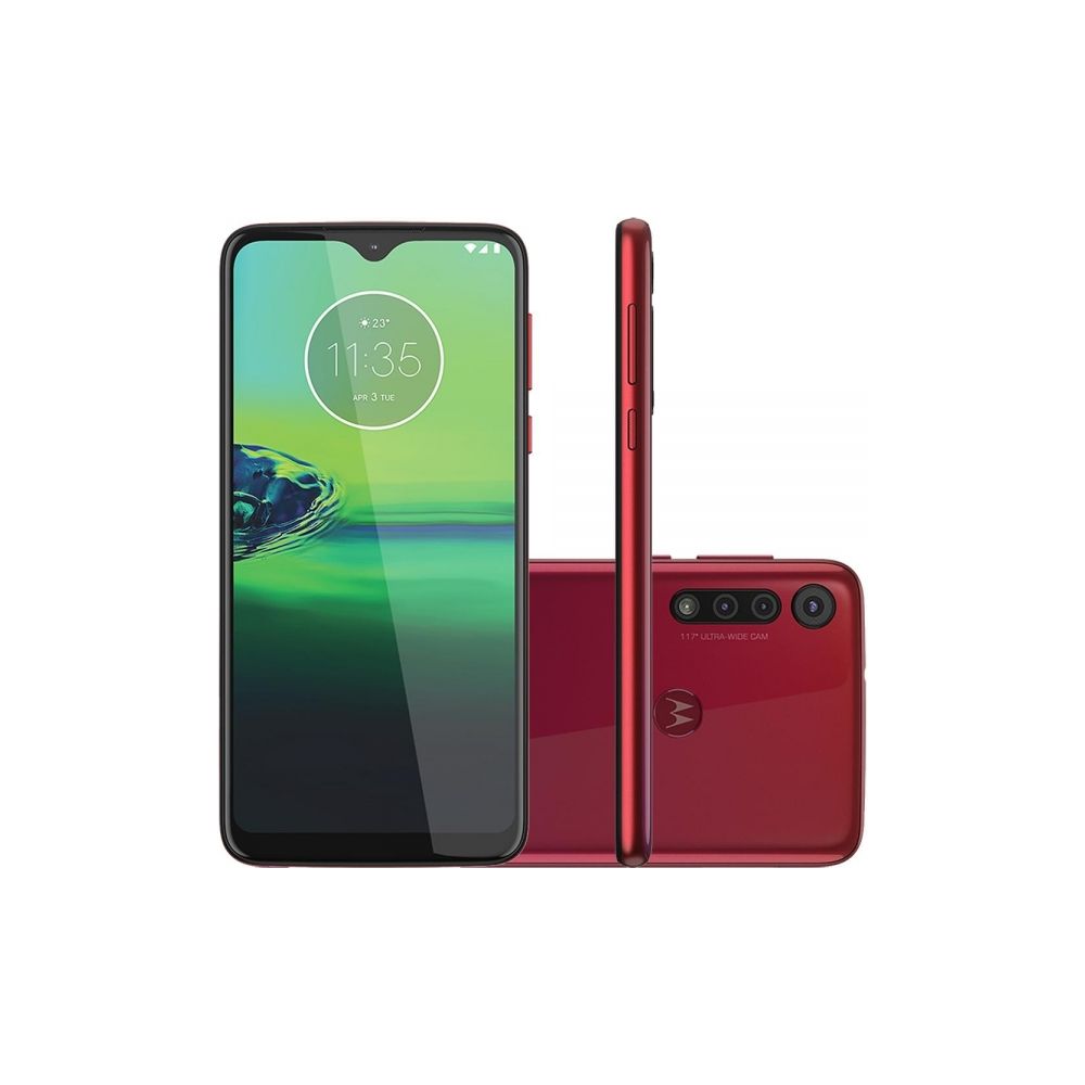 Smartphone G8 Play 32GB Vermelho Ônix XT2015 - Motorola