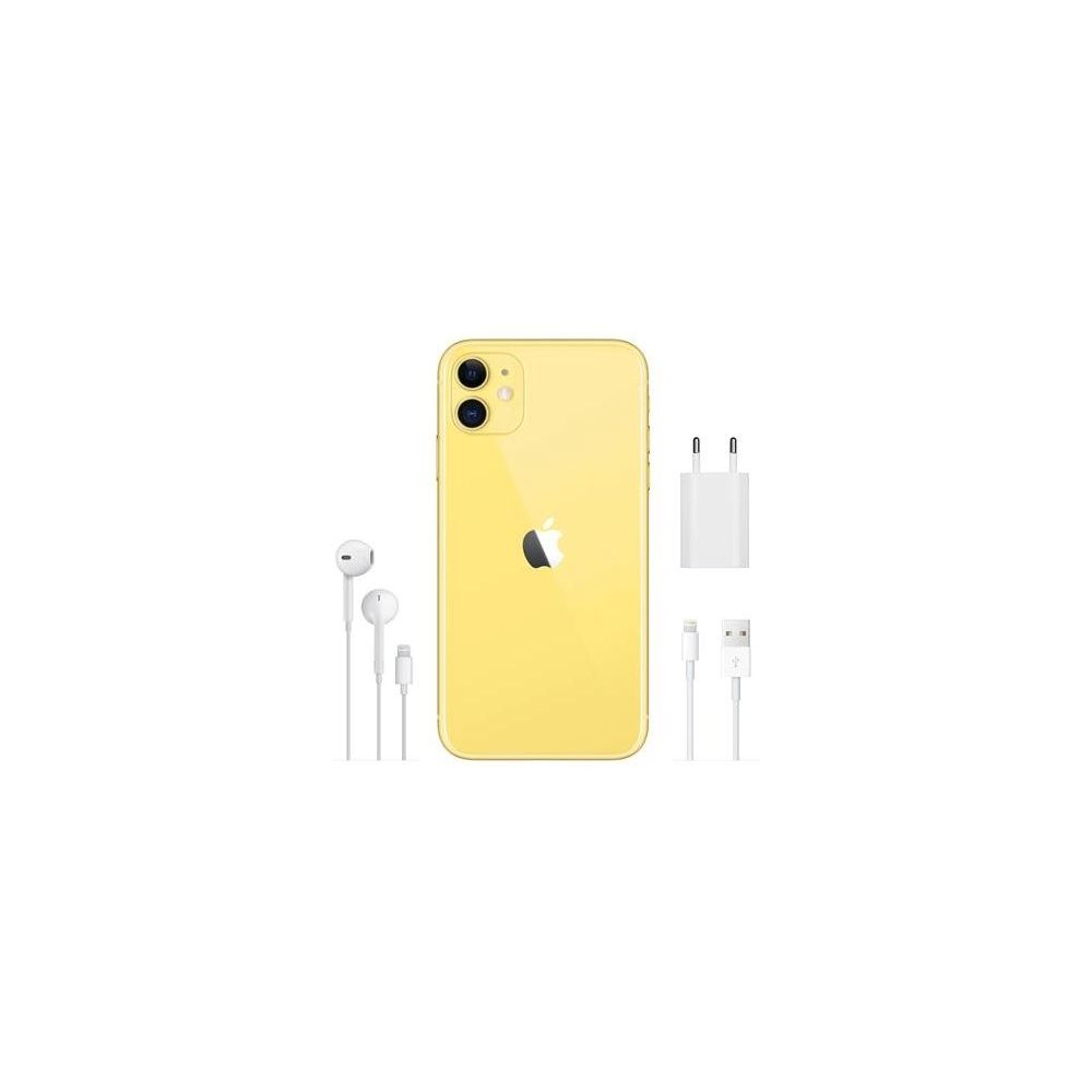 iPhone 11 128GB Amarelo iOS 4G Câmera 12MP - Apple