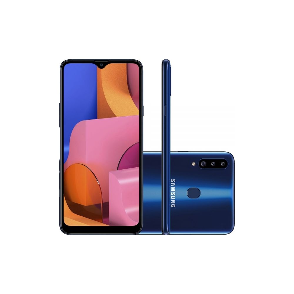 Smartphone Galaxy A20s 32GB Azul 4G - Samsung 