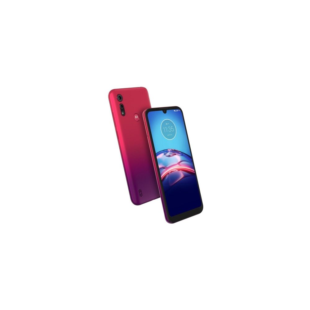 Smartphone E6S 32GB Vermelho Magenta 4G - Motorola 