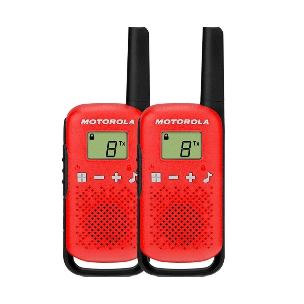 Rádio Comunicador Talkabout 25km T110BR Vermelho - Motorola