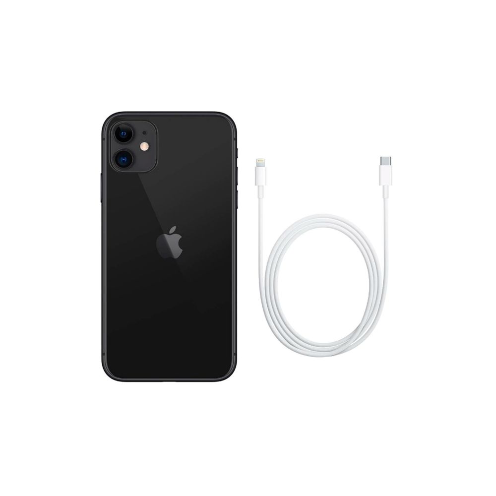 iPhone 11 Preto 64GB iOS 14 Câmera 12MP - Apple