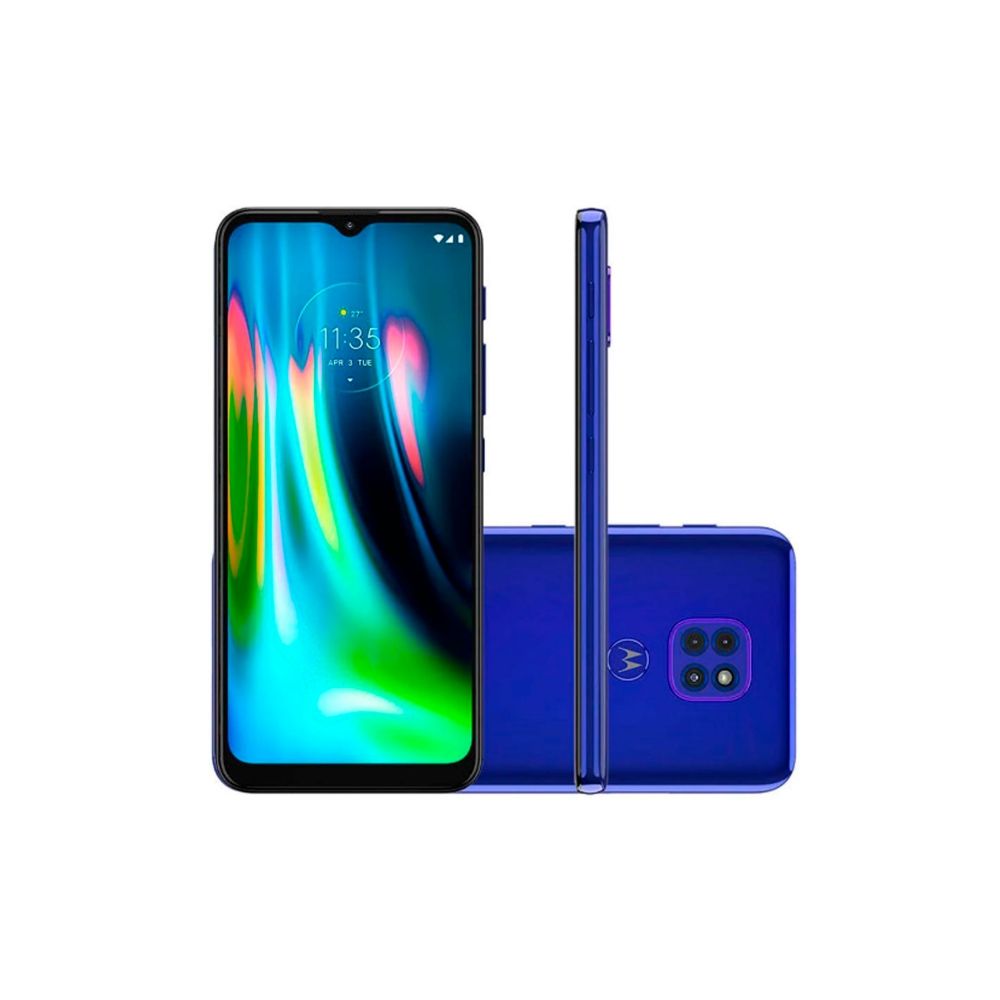 Smartphone Moto G9 Play Azul Safira 64GB 04GB RAM - Motorola