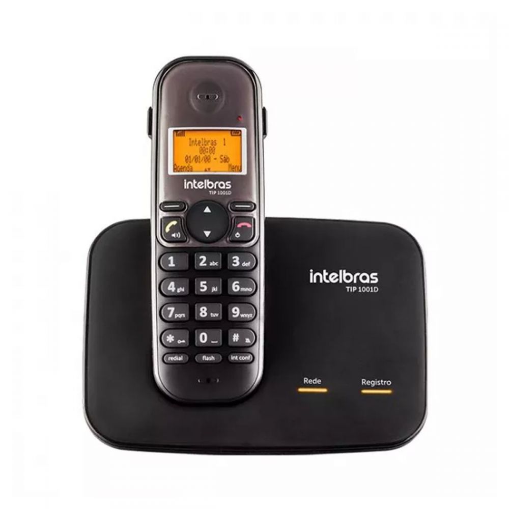Telefone IP Sem Fio DECT TIP 1001D - Intelbras