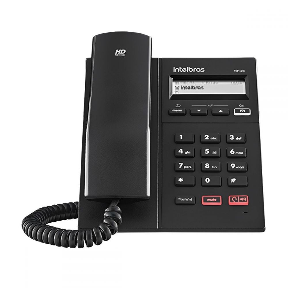 Telefone Ip Tip 125I Preto- Intelbras