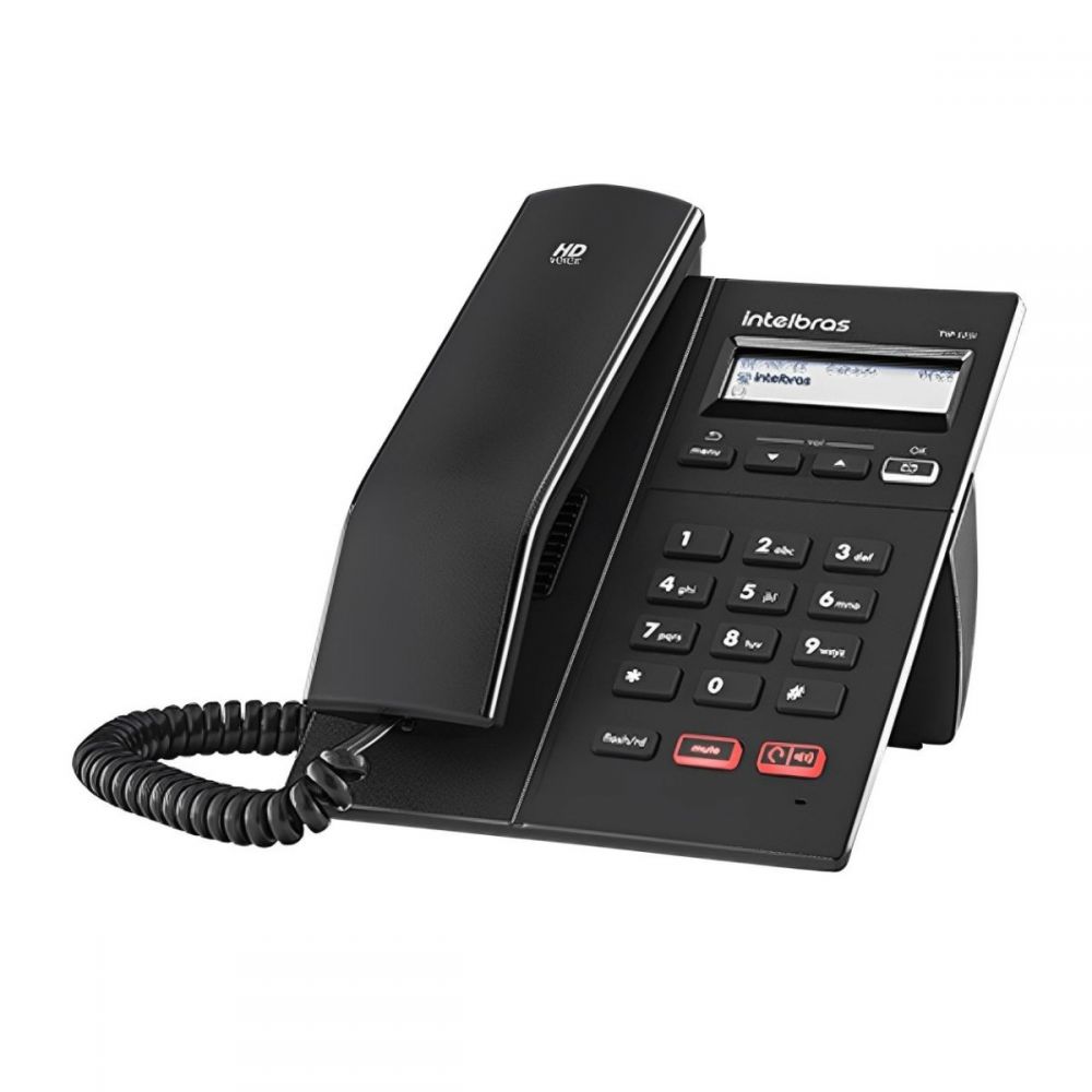 Telefone Ip Tip 125I Preto- Intelbras