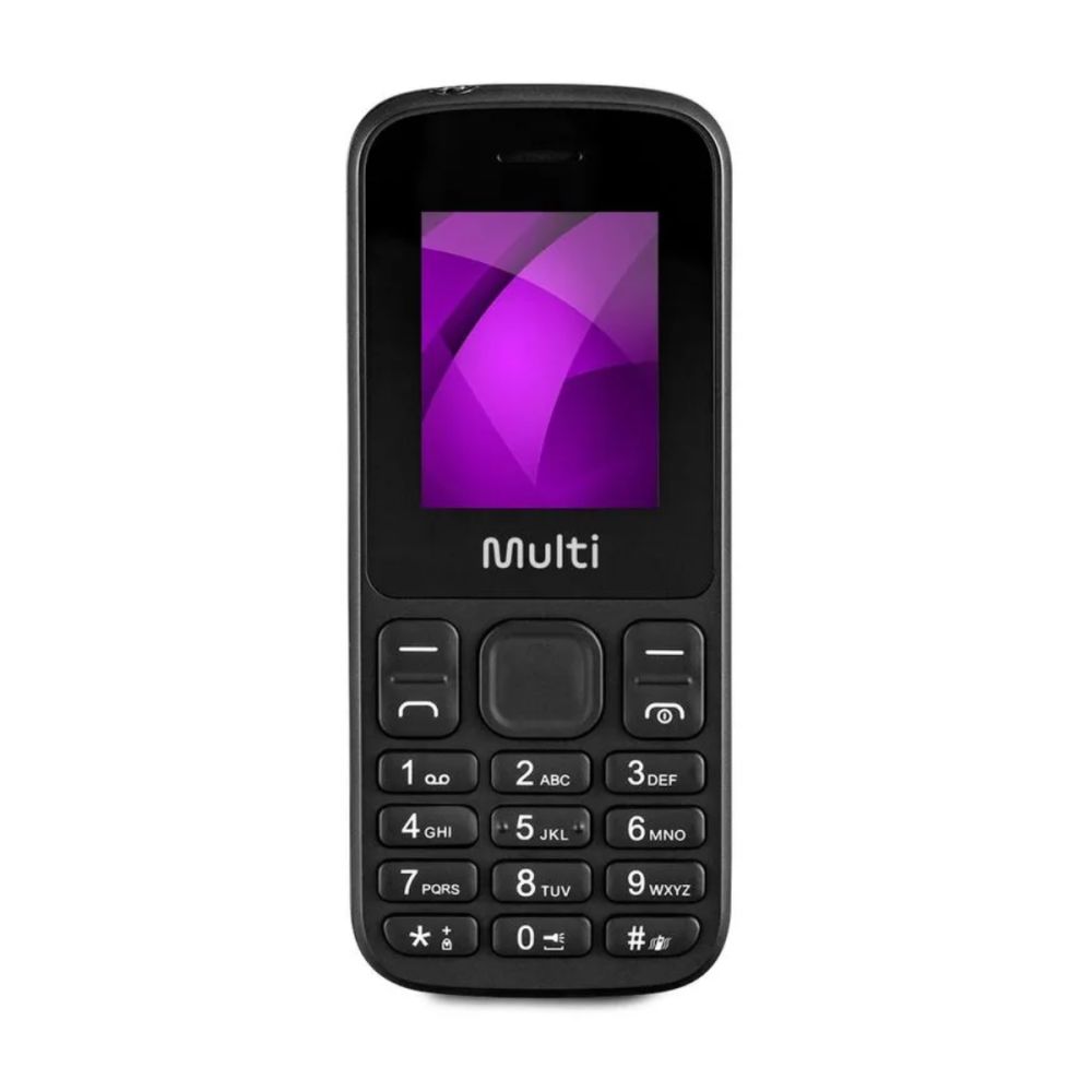 Celular UP 4G Dual Chip Mp3 Preto P9139 - Multi