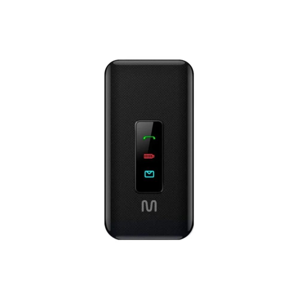 Celular Flip Vita 4G Dual Chip MP3 Preto P9227 - Multi