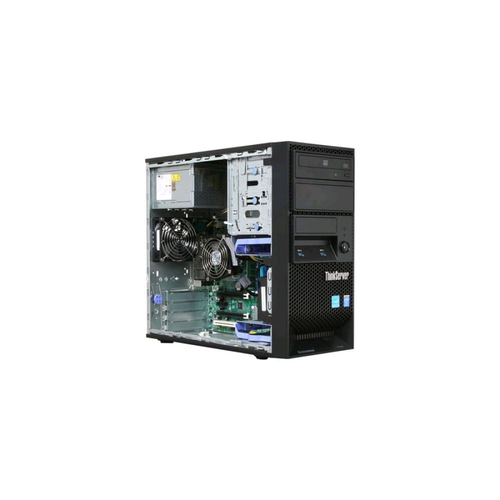 Servidor Lenovo TS140 Think Server Intel Xeon, E3 1226V3, 8GB, 500GB - Lenovo
