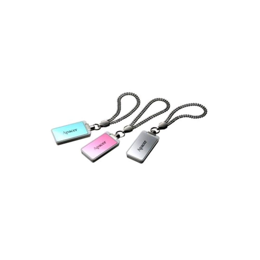 Pen Drive 8Gb Apacer AH129 Mulher Urbana Turquesa - Comtac
