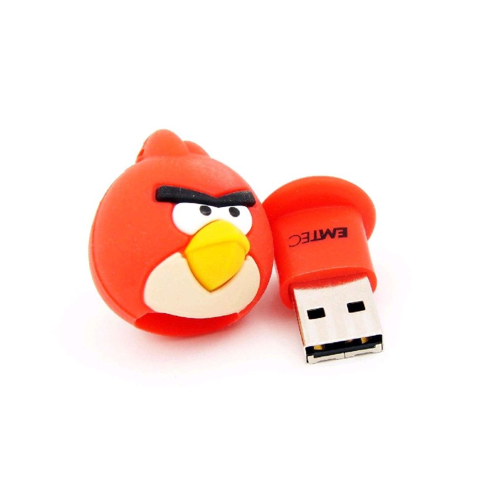 Pen Drive Angry Birds 8gb Red Bird - Emtec
