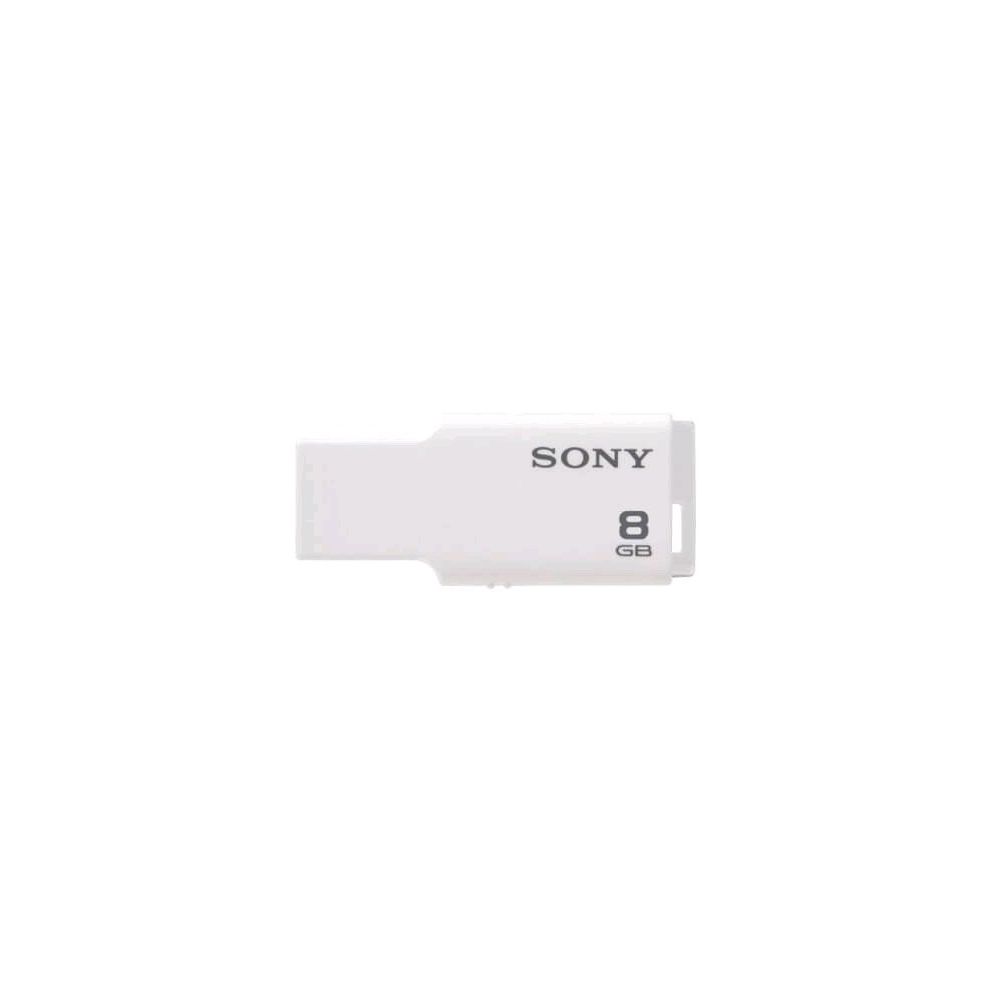 Pen Drive USM8GM Microvault 8GB Branco LUSB 2.0 - Sony