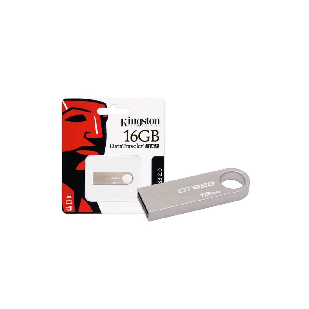 Pen Drive 16Gb USB DTSE9H Cinza - Kingston