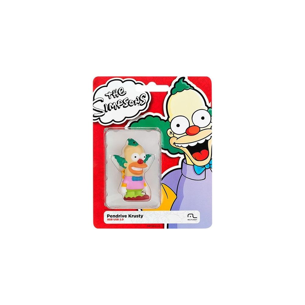 Pen Drive Simpsons Krusty 8GB PD074 - Multilaser