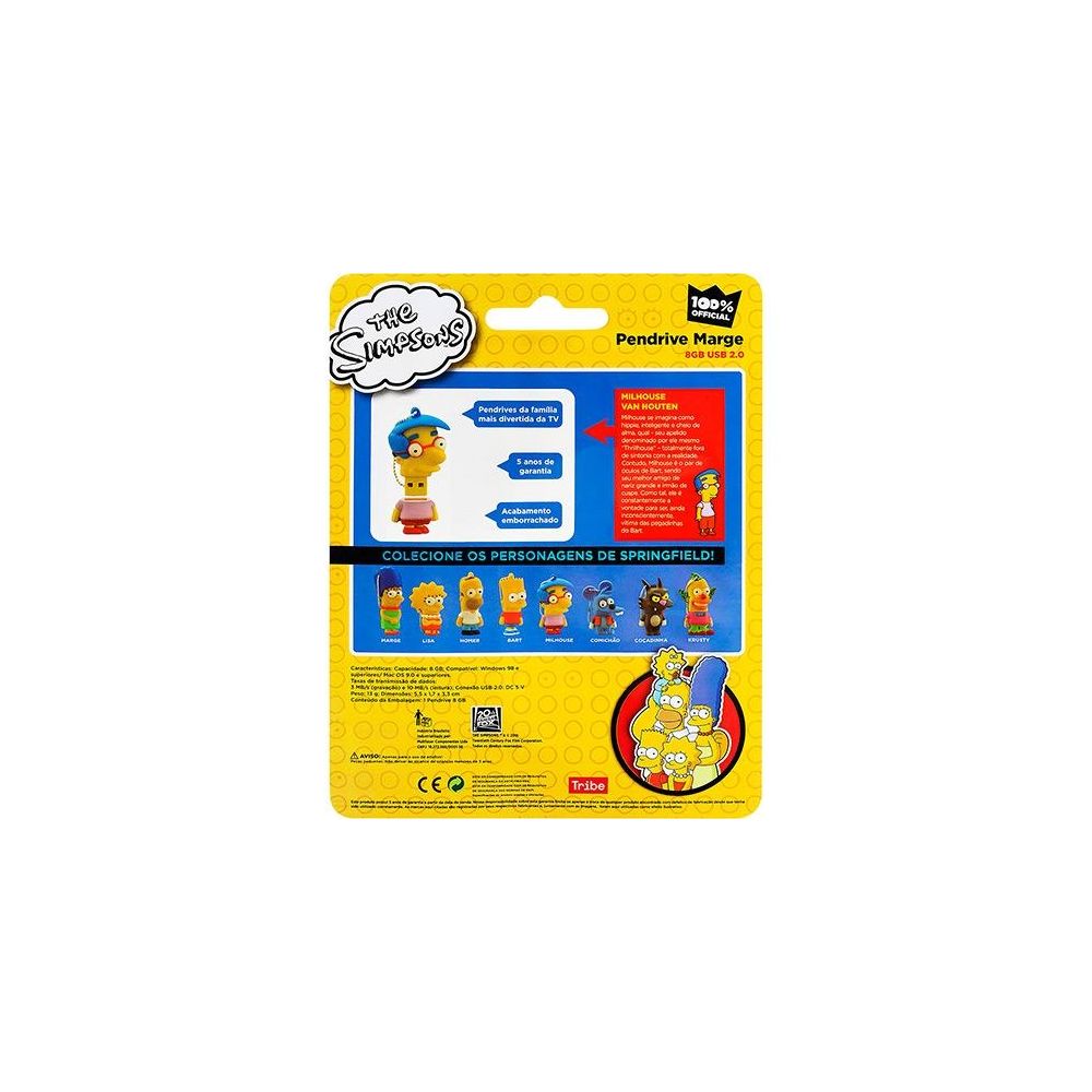 Pen Drive Simpsons Milhouse 8GB PD075 - Multilaser