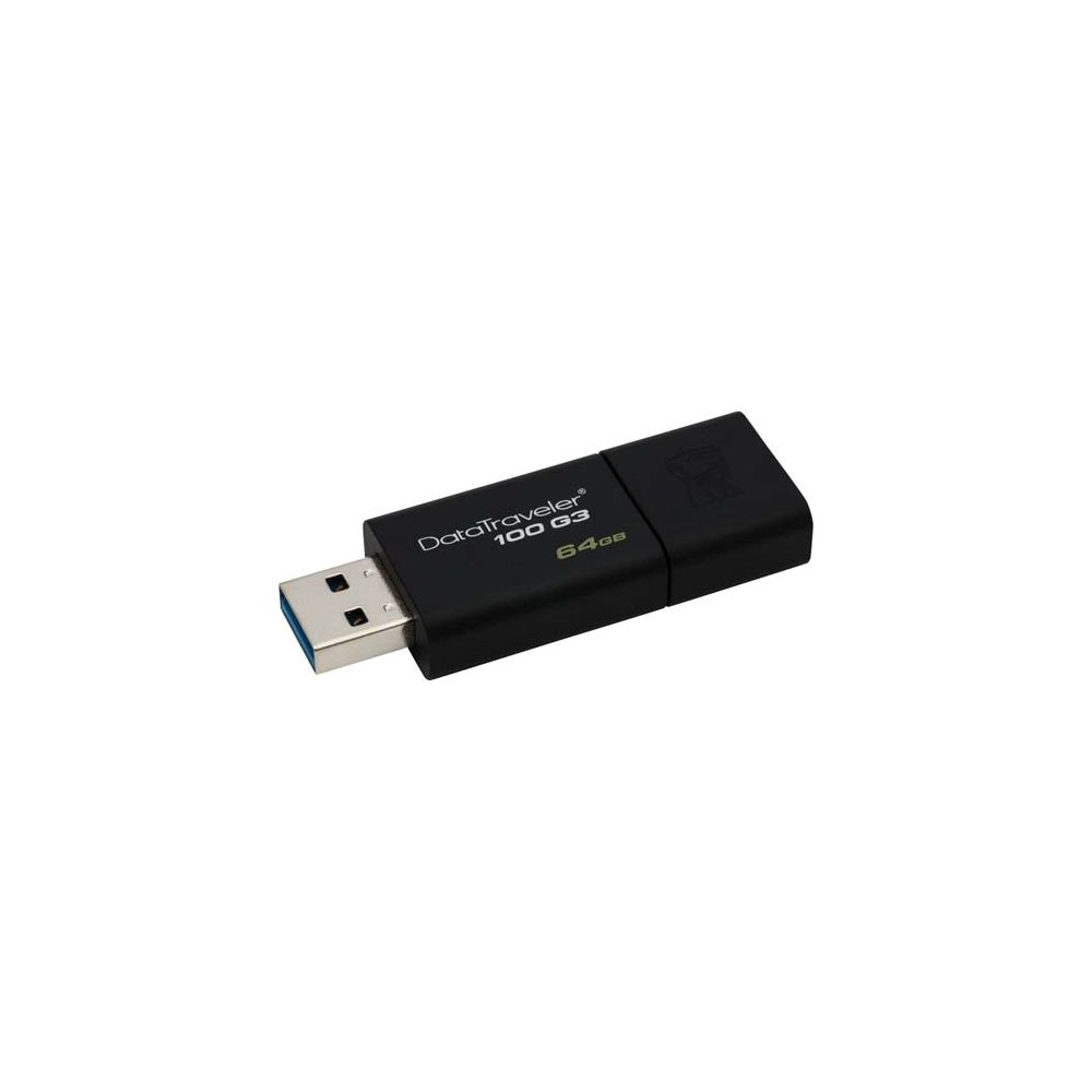 Pen Drive Kingston DataTraveler DT100G3 64GB - Preto