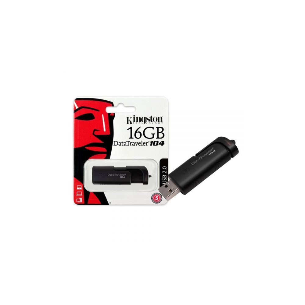 Pen Drive USB 2.0 16 GB DT104 - Kingston