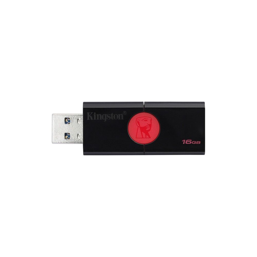 Pen Drive 16GB DT106 USB 3.0 Preto - Kingston 