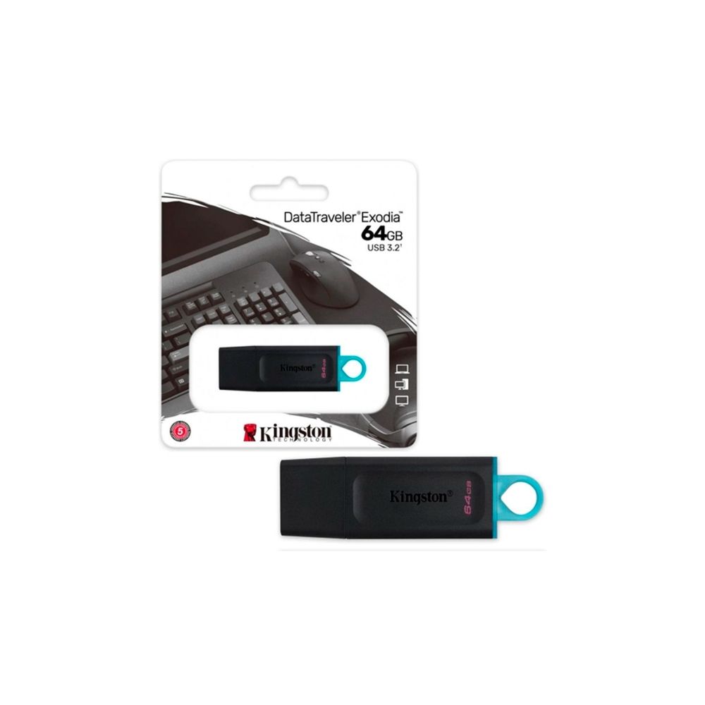 Pen Drive 64GB  3.2 DTX/64GB - KINGSTON
