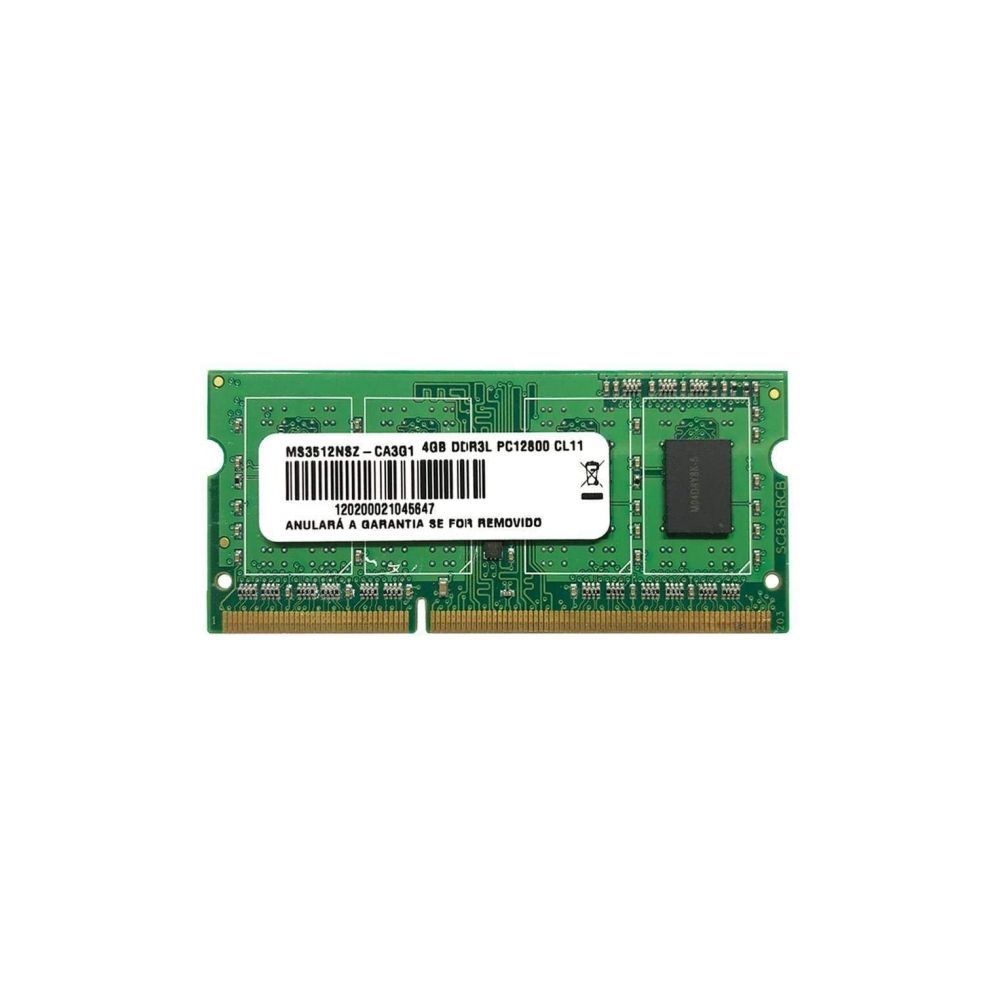 Memória para Notebook 04GB DDR3L MS3512NSZ - Multilaser