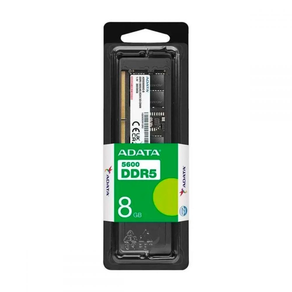 Memória 8GB 5600MHz DDR5 CL46 AD5S56008G-S - Adata